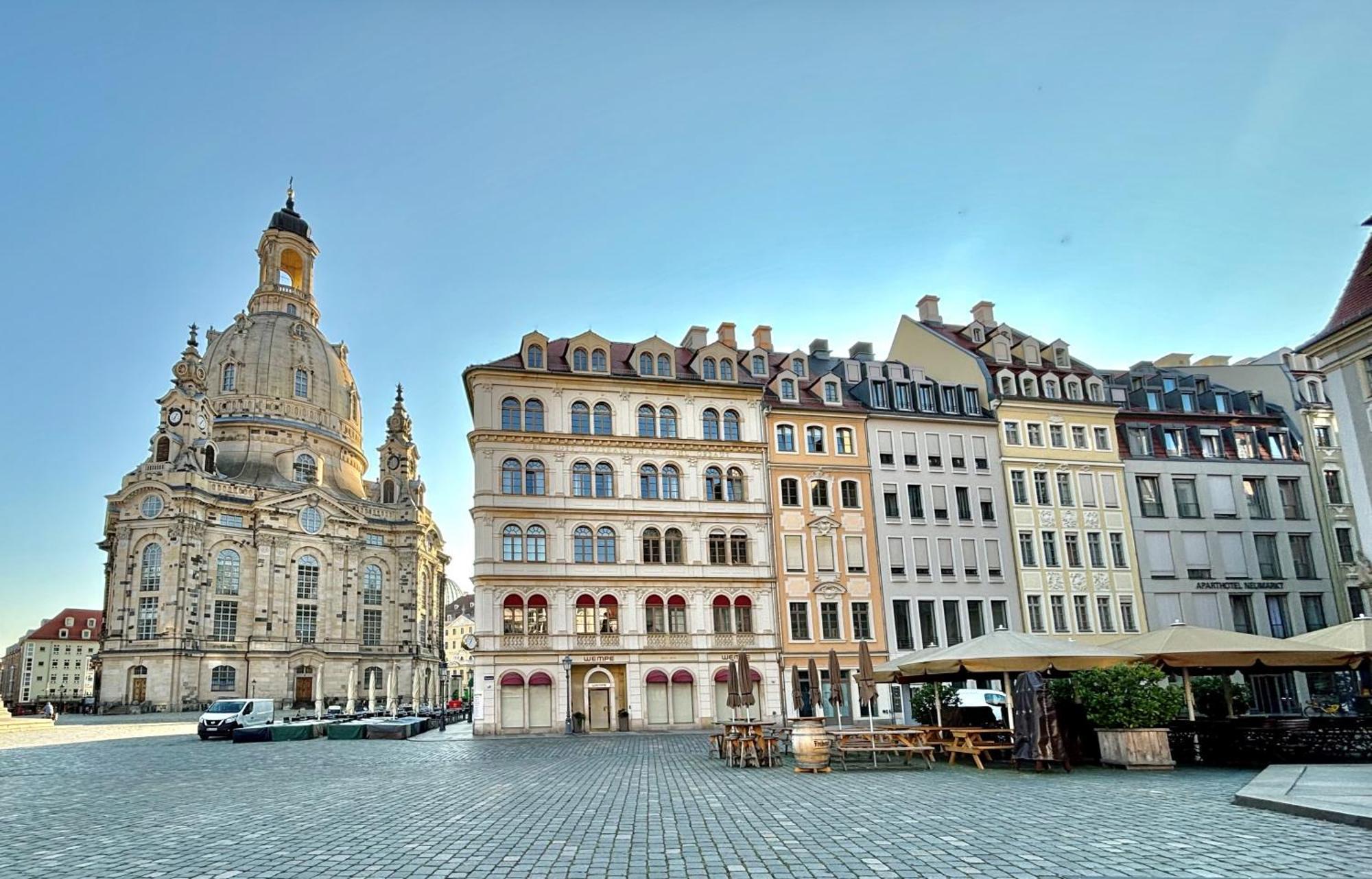 Familienapartment Am Neumarkt Lll Drezno Zewnętrze zdjęcie